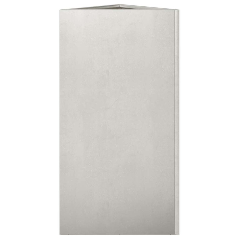 Jardineras triangulares 2 uds acero inoxidable 40x40x75