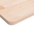 Banco de trabajo rectangular madera maciza roble 100x60x81,5
