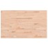 Banco de trabajo rectangular madera maciza 100x60x(71,5-98)