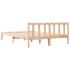 Cama extralarga sin colchón madera maciza de pino 140x220