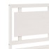 Cama extralarga sin colchón madera maciza blanca 160x210