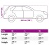 Funda coche completa SUV protección antigranizo L