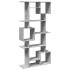 Estantería madera contrachapada gris hormigón 92x29x188