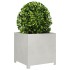 Jardinera de acero inoxidable 50x50x50