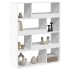 Separador de ambientes madera ingeniería blanco 100x33x125,5