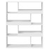 Separador de ambientes madera ingeniería blanco 100x33x125,5