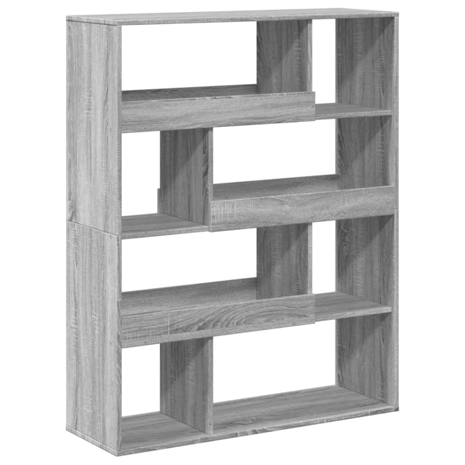 Separador de ambientes madera gris Sonoma 100x33x125,5