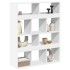 Separador de ambientes madera ingeniería blanco 100x33x125,5