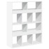 Separador de ambientes madera ingeniería blanco 100x33x125,5