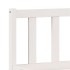 Cama extralarga sin colchón madera maciza pino blanca