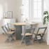 Set comedor plegable mariposa 5 pzas Corona madera pino