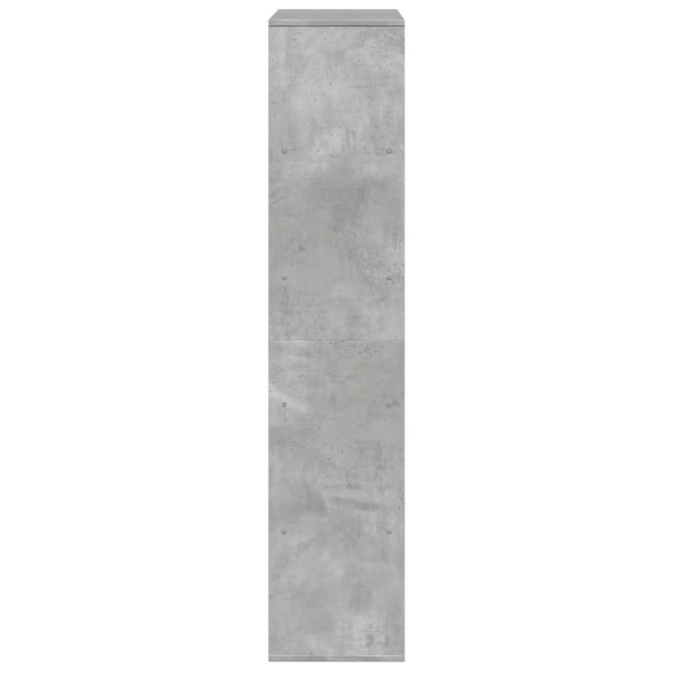 Separador de ambientes madera gris hormigón 100x33x156,5