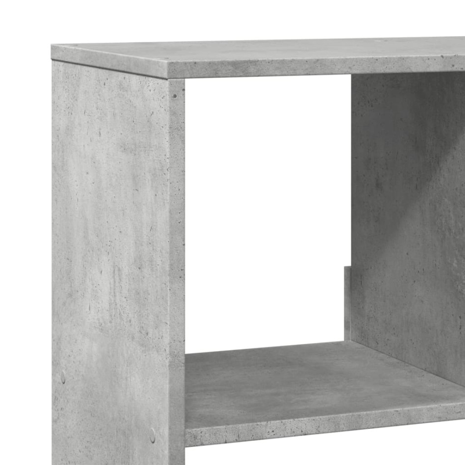 Separador de ambientes madera gris hormigón 100x33x156,5