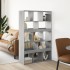 Separador de ambientes madera gris hormigón 100x33x156,5