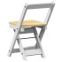 Sillas de comedor plegables 4 uds Corona madera pino