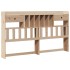 Cama con estantería sin colchón madera maciza de pino