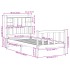 Cama con estantería sin colchón madera maciza de pino 90x200