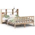 Cama con estantería sin colchón madera maciza de pino