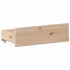 Cama con estantería sin colchón madera maciza de pino