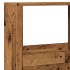 Separador de ambientes madera envejecida 100x33x155,5