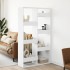 Separador de ambientes madera ingeniería blanco 100x33x175