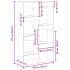Separador de ambientes madera ingeniería blanco 100x33x175