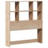 Cama con estantería sin colchón madera maciza de pino