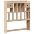 Cama con estantería sin colchón madera maciza de pino