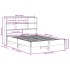 Cama con estantería sin colchón madera maciza de pino
