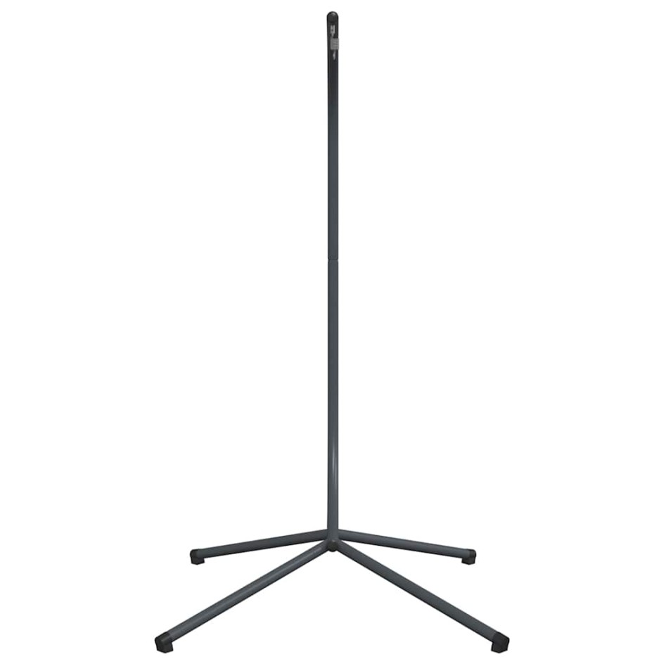 Soporte de silla colgante huevo acero gris