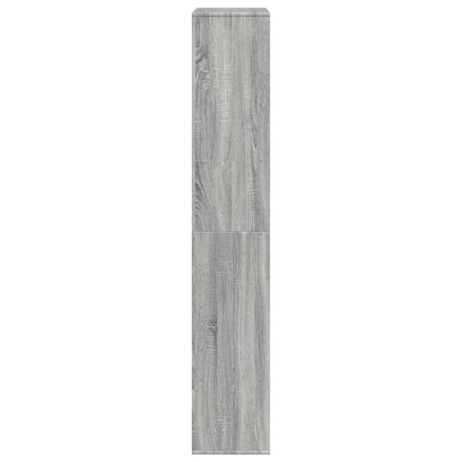 Estantería madera de ingeniería gris Sonoma 100x33x187,5