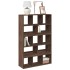 Estantería madera de ingeniería marrón roble 100x33x156,5