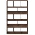 Estantería madera de ingeniería marrón roble 100x33x156,5