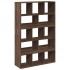 Estantería madera de ingeniería marrón roble 100x33x156,5