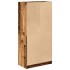 Aparador con puertas madera ingeniería envejecida 68x37x142
