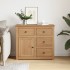 Aparador con cajones Panama madera maciza pino 93x40x80