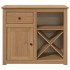 Aparador con cajón Panama madera maciza pino 93x40x80