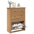 Mueble zapatero Panama madera maciza de pino 80x35x105