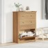 Mueble zapatero Panama madera maciza de pino 80x35x105