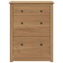 Mueble zapatero Panama madera maciza de pino 80x35x105