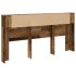 Cabecero armario madera ingeniería envejecida 200x18,5x102,5