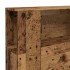 Cabecero armario madera ingeniería envejecida 200x18,5x102,5