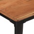 Taburetes altos 4 uds madera maciza de