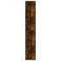 Estantería madera de ingeniería roble ahumado 100x33x187,5