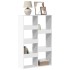 Estantería de madera de ingeniería blanca 100x33x155,5