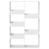 Estantería de madera de ingeniería blanca 100x33x155,5