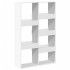 Estantería de madera de ingeniería blanca 100x33x155,5