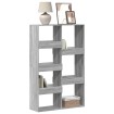 Estantería madera de ingeniería gris Sonoma 100x33x155,5 cm