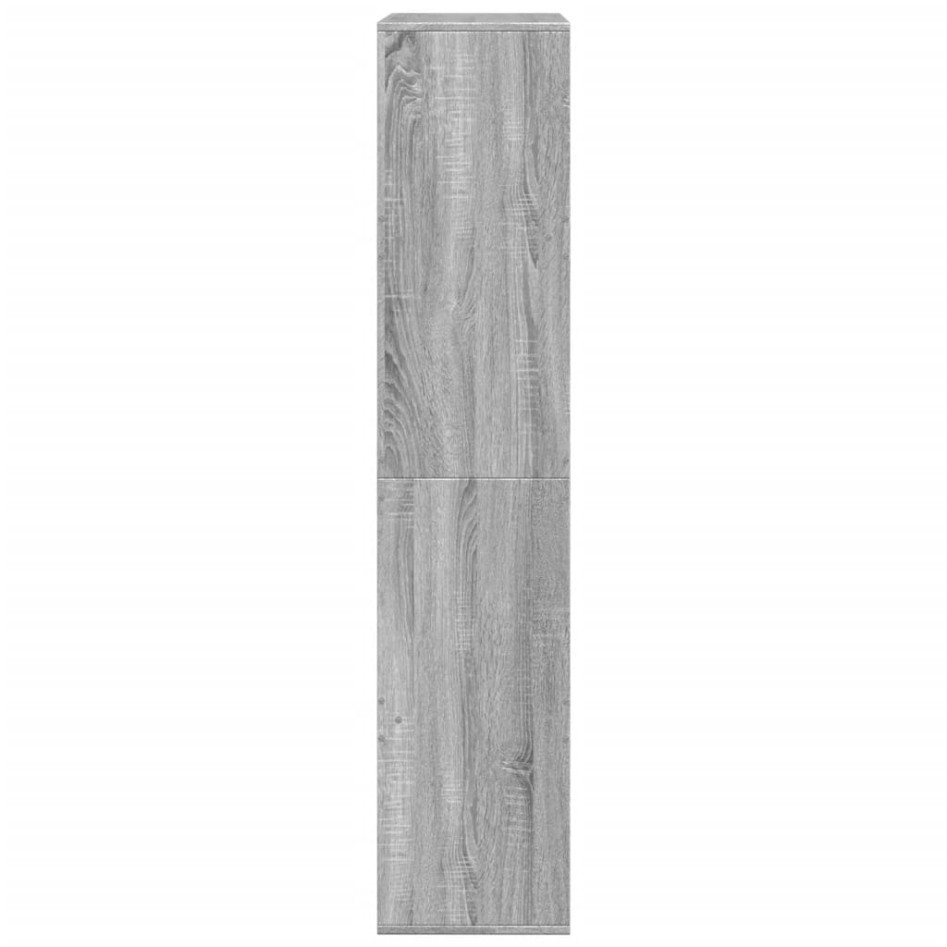 Estantería madera de ingeniería gris Sonoma 100x33x155,5