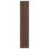 Estantería de madera de ingeniería marrón roble 100x33x175